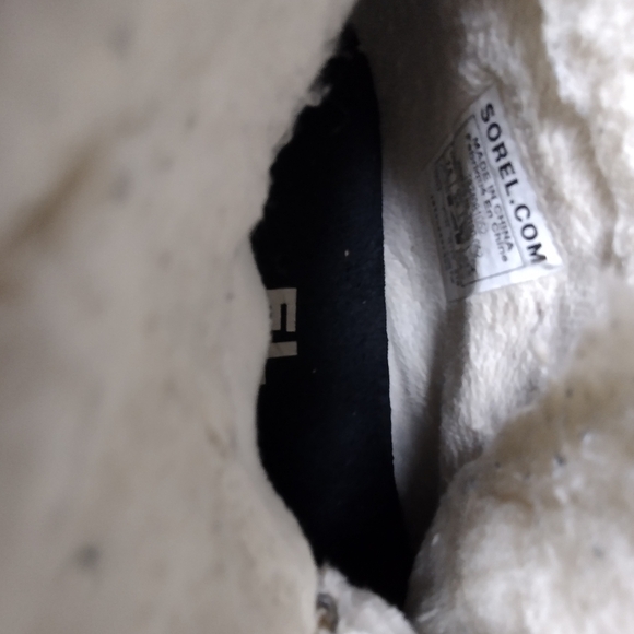 Sorel  Duck Boots Out N About Plus Womens Sz 7.5 Gray Tan Waterproof NL3150-052 - Picture 9 of 9